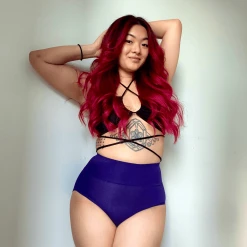 Novateks WHAT'S NEW Full Coverage Panties - Suffragette Purple