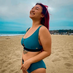 Playful Promises WHAT'S NEW Bikini Top - Hasta La Vista - Teal