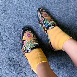 Calzifico Toninelli Ankle Sock Lolly - Mustard