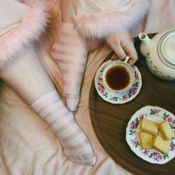 Calzifico Toninelli Ankle Sock Lolly - PƩtale De Rose TIGHTS