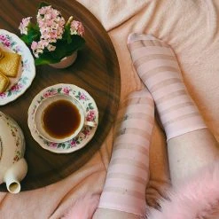 Calzifico Toninelli Ankle Sock Lolly - PƩtale De Rose TIGHTS