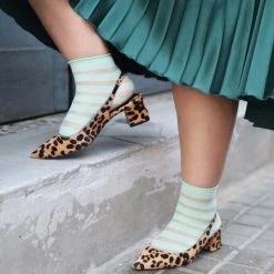 Calzifico Toninelli Ankle Sock Lolly - Pistachio