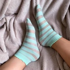 Calzifico Toninelli Ankle Sock Lolly - Pistachio