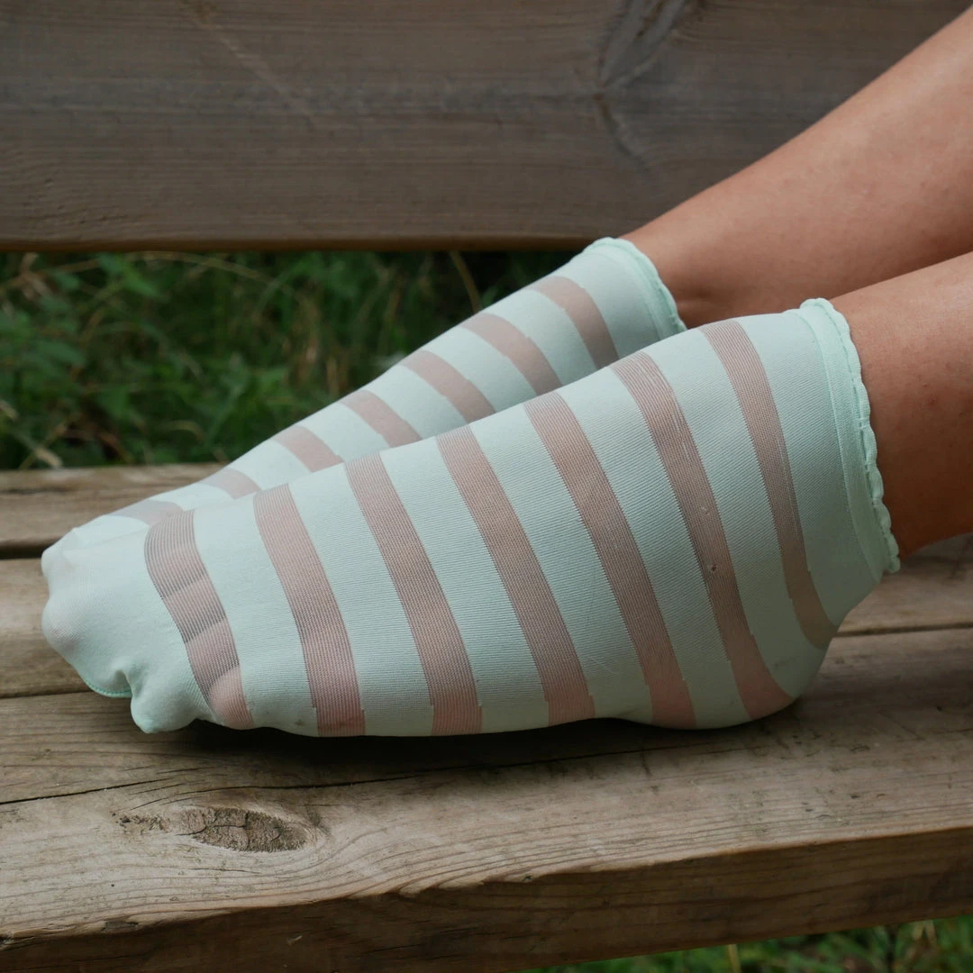 Calzifico Toninelli Ankle Sock Lolly - Pistachio