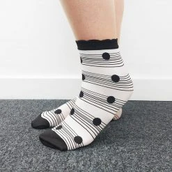 Calzifico Toninelli TIGHTS Ankle Sock Wafer - Black