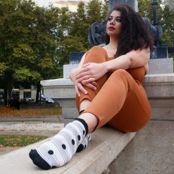 Calzifico Toninelli TIGHTS Ankle Sock Wafer - Black