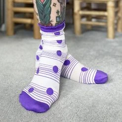 Calzifico Toninelli Ankle Sock Wafer - Jellyfish