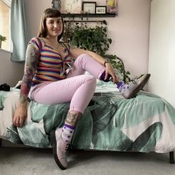 Calzifico Toninelli Ankle Sock Wafer - Jellyfish