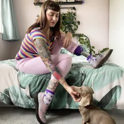 Calzifico Toninelli Ankle Sock Wafer - Jellyfish