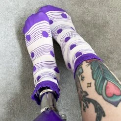 Calzifico Toninelli Ankle Sock Wafer - Jellyfish