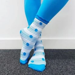 Calzifico Toninelli Ankle Sock Wafer - Ocean TIGHTS