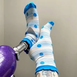 Calzifico Toninelli Ankle Sock Wafer - Ocean TIGHTS