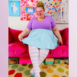 Calzifico Toninelli WHAT'S NEW Opaque Tights - Pride - Laverne