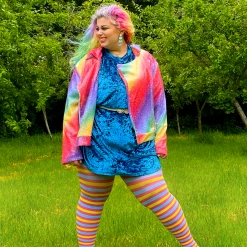 Calzifico Toninelli Opaque Tights - Pride - Janelle