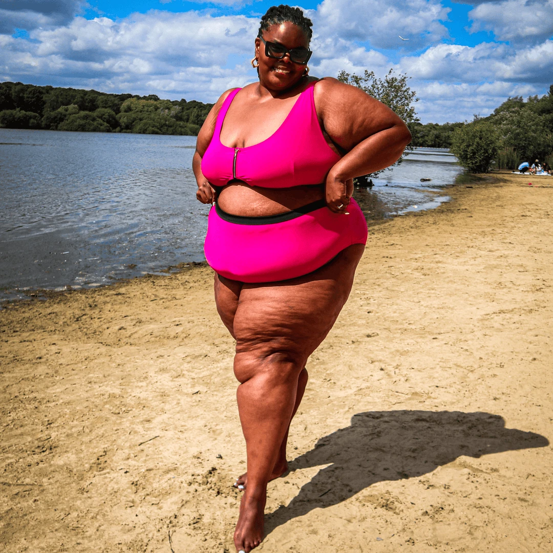 Playful Promises Bikini Bottoms - Hasta La Vista - Hot Pink WHAT'S NEW