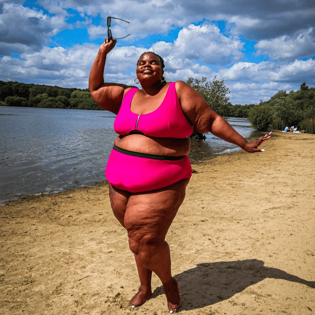 Playful Promises Bikini Bottoms - Hasta La Vista - Hot Pink WHAT'S NEW