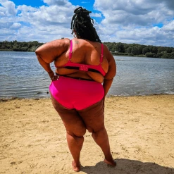 Playful Promises Bikini Bottoms - Hasta La Vista - Hot Pink WHAT'S NEW