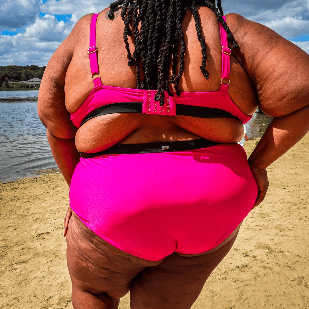 Playful Promises Bikini Top - Hasta La Vista - Hot Pink