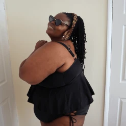 Playful Promises Bikini Top - Who You Gonna Call? - Black WHAT'S NEW