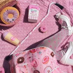 Calzifico Toninelli Semi-Opaque Polka - Shortcake