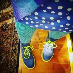 Calzifico Toninelli TIGHTS Fishnets - Blue Hawaiian