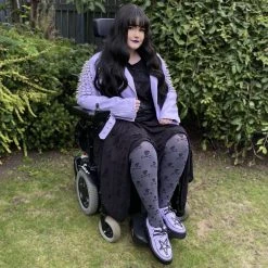 Calzifico Toninelli Opaque Skullz Tights - Grey