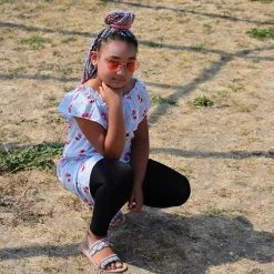 Calzifico Toninelli Kids Footless Tights - Black Kids Tights