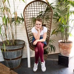 Calzifico Toninelli Kids Tights - Burgundy