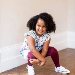 Calzifico Toninelli Kids Tights - Burgundy