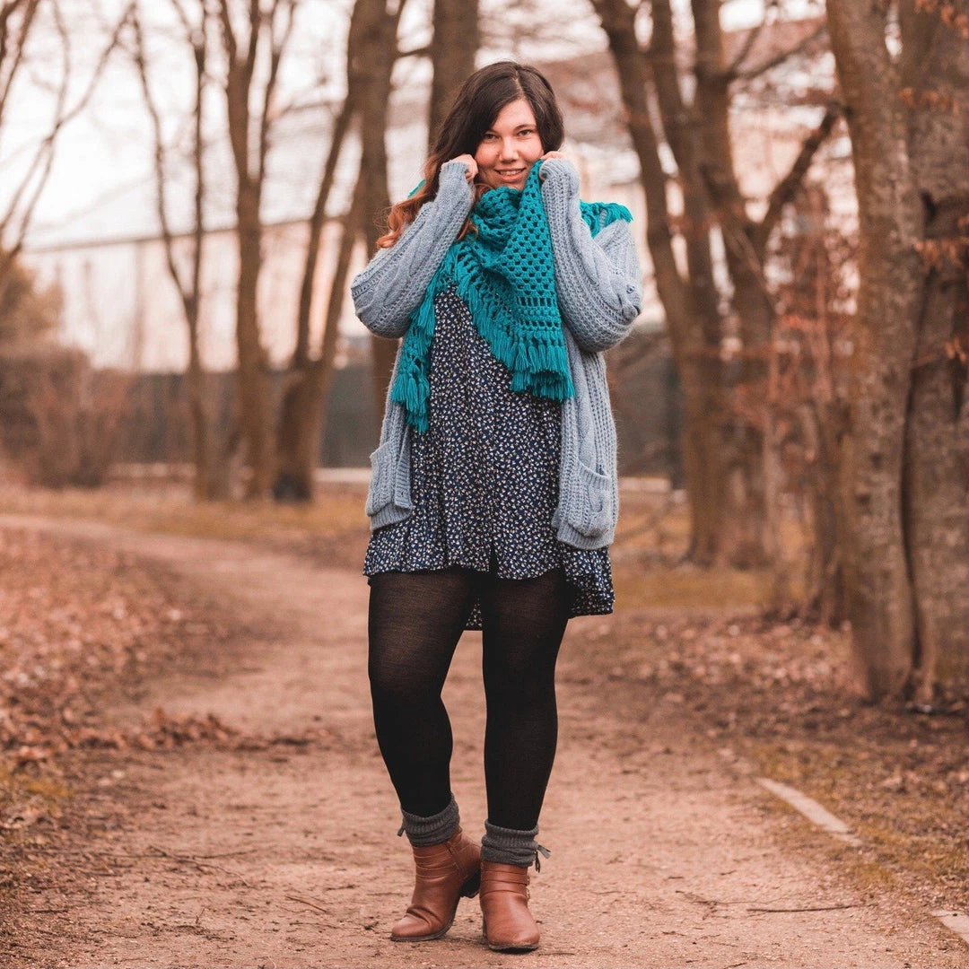 Calzifico Toninelli Merino Wool Footless Tights - Black