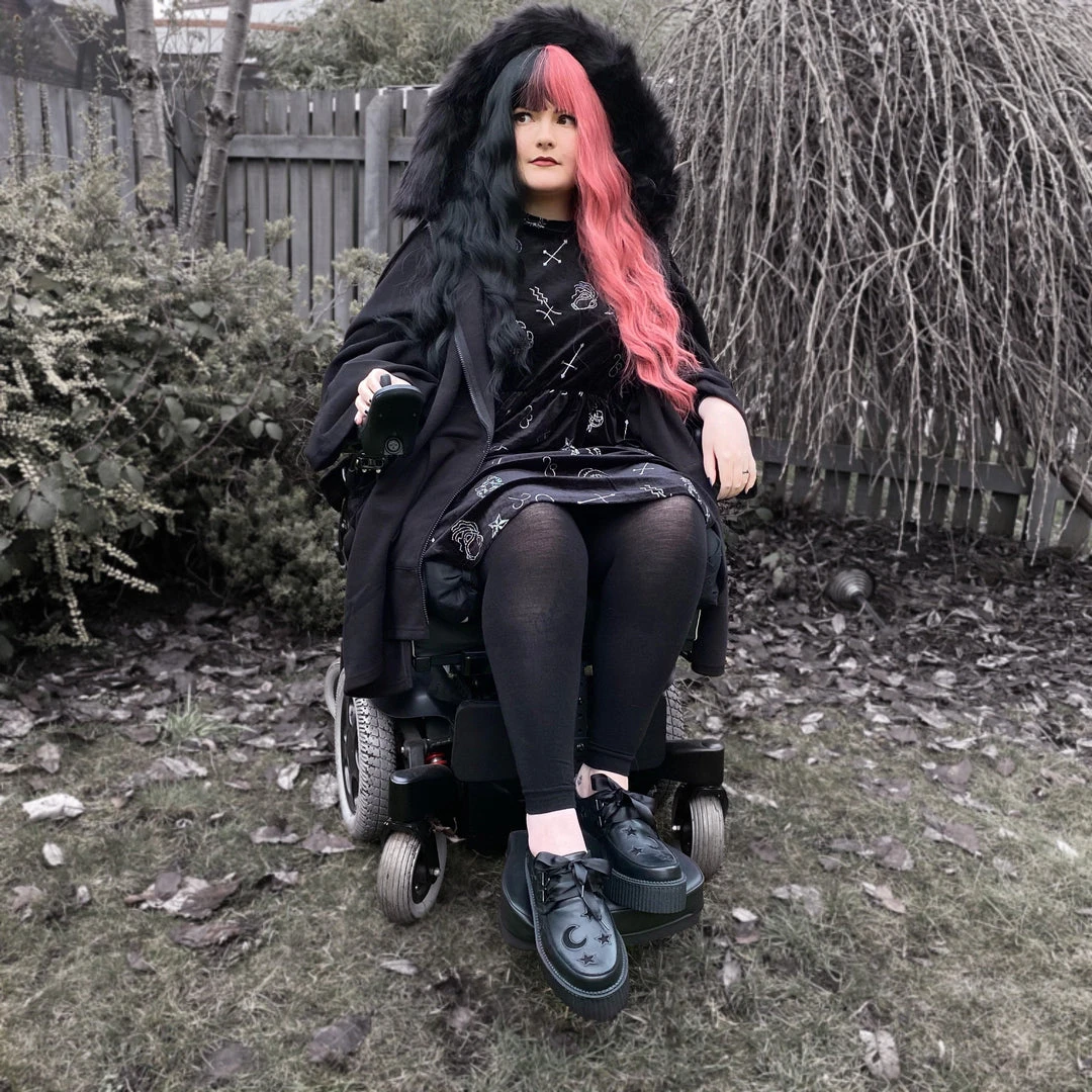 Calzifico Toninelli Merino Wool Footless Tights - Black