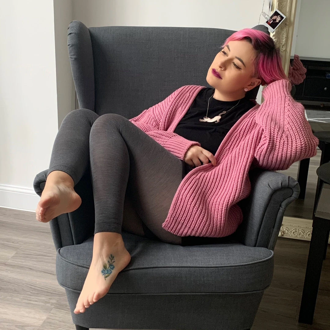 Calzifico Toninelli Merino Wool Footless Tights - Silver Lining