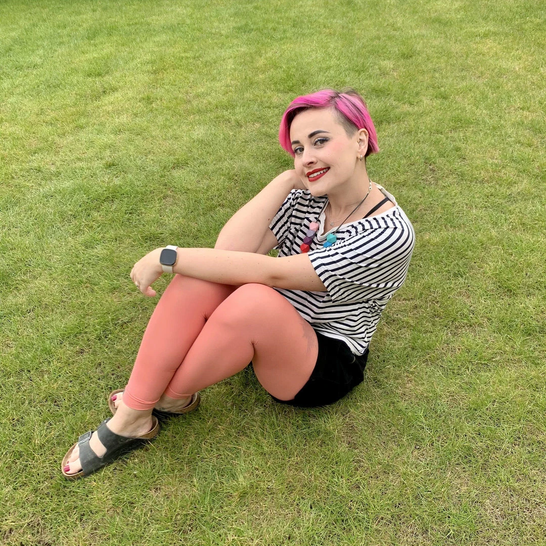 Calzifico Toninelli Opaque Footless Tights - Abricot