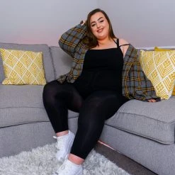 Calzifico Toninelli Opaque Footless Tights - Black