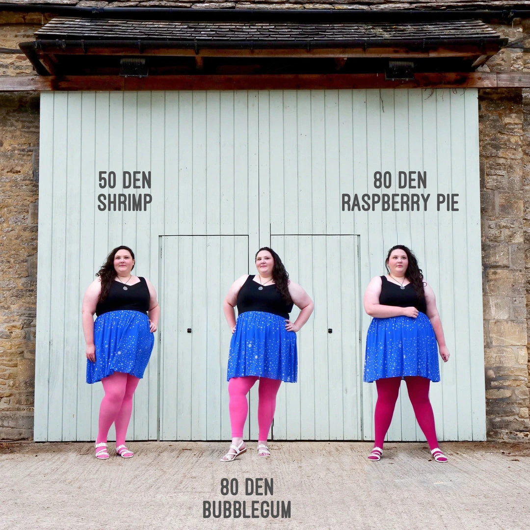 Calzifico Toninelli Opaque Footless Tights - Bubblegum