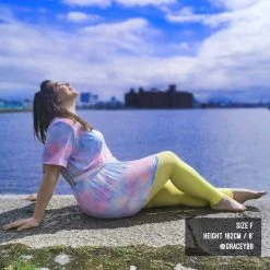 Calzifico Toninelli Opaque Footless Tights - Lemon Sherbet