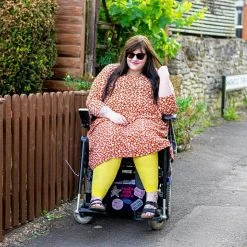 Calzifico Toninelli Opaque Footless Tights - Lemon Sherbet