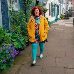 Calzifico Toninelli Opaque Footless Tights - Mosaic