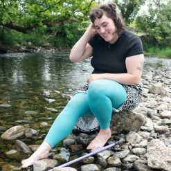 Calzifico Toninelli Opaque Footless Tights - Mosaic