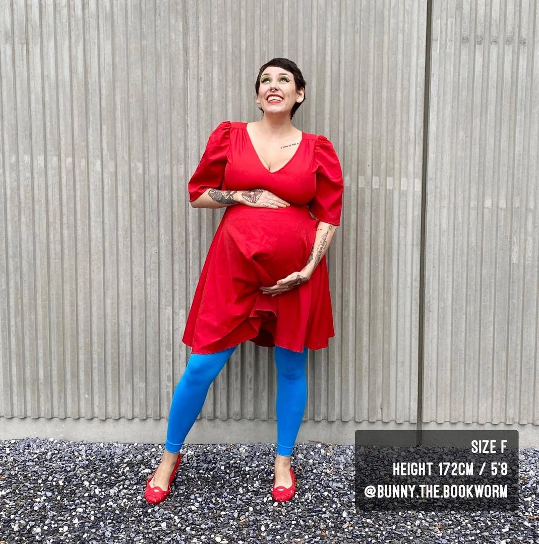 Calzifico Toninelli Opaque Footless Tights - Swimming Pool