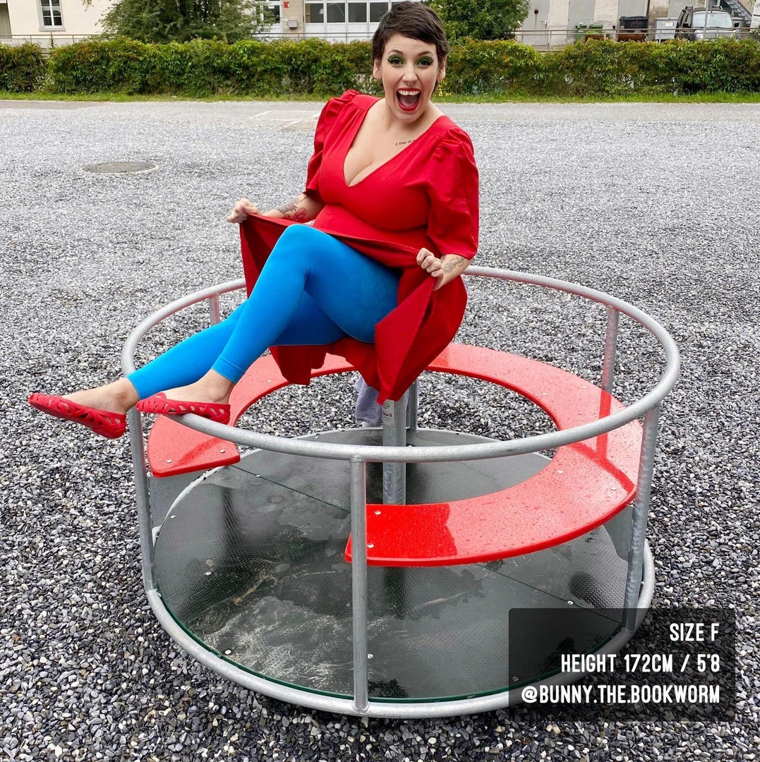 Calzifico Toninelli Opaque Footless Tights - Swimming Pool