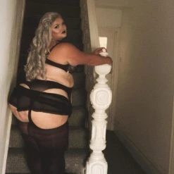 Calzifico Toninelli Opaque Mock Garter - Sexy AF