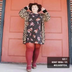 Calzifico Toninelli Opaque Tights - Burgundy