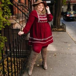 Calzifico Toninelli Opaque Tights - Burgundy