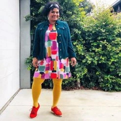 Calzifico Toninelli Opaque Tights - Colonel Mustard