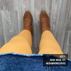 Calzifico Toninelli Opaque Tights - Colonel Mustard