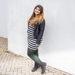 Calzifico Toninelli I WANT TO... Opaque Marl Tights - Emerald City