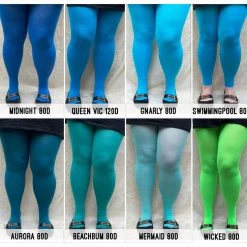 Calzifico Toninelli Last Chance Saloon Opaque Tights - Gnarly