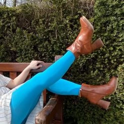 Calzifico Toninelli Last Chance Saloon Opaque Tights - Gnarly