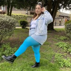 Calzifico Toninelli Last Chance Saloon Opaque Tights - Gnarly